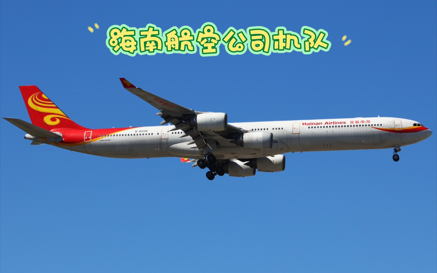 掌柜海南航空公司机队情况哔哩哔哩bilibili