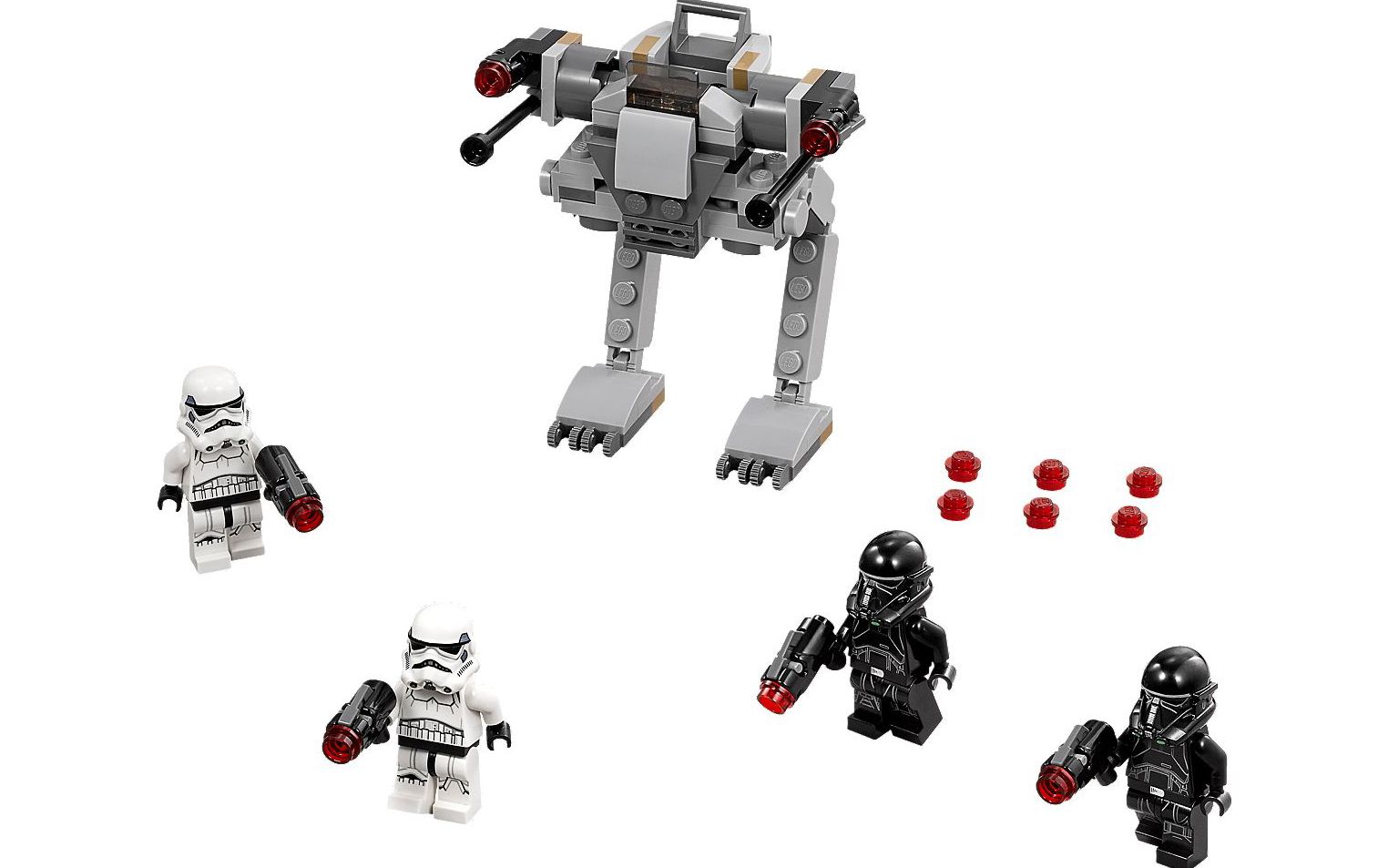 乐高lego75165星球大战帝国的步兵战斗包2017速拼评测