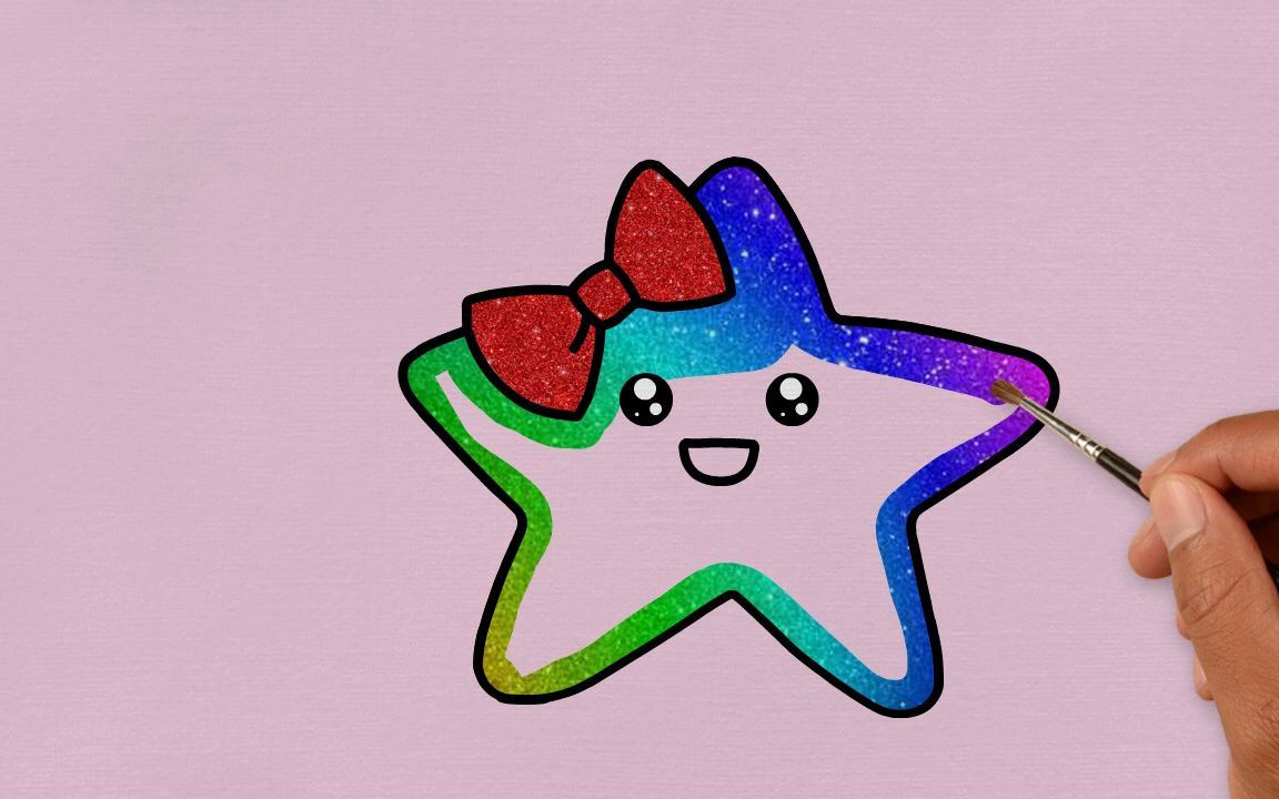 如何画一颗星星howtodrawastar