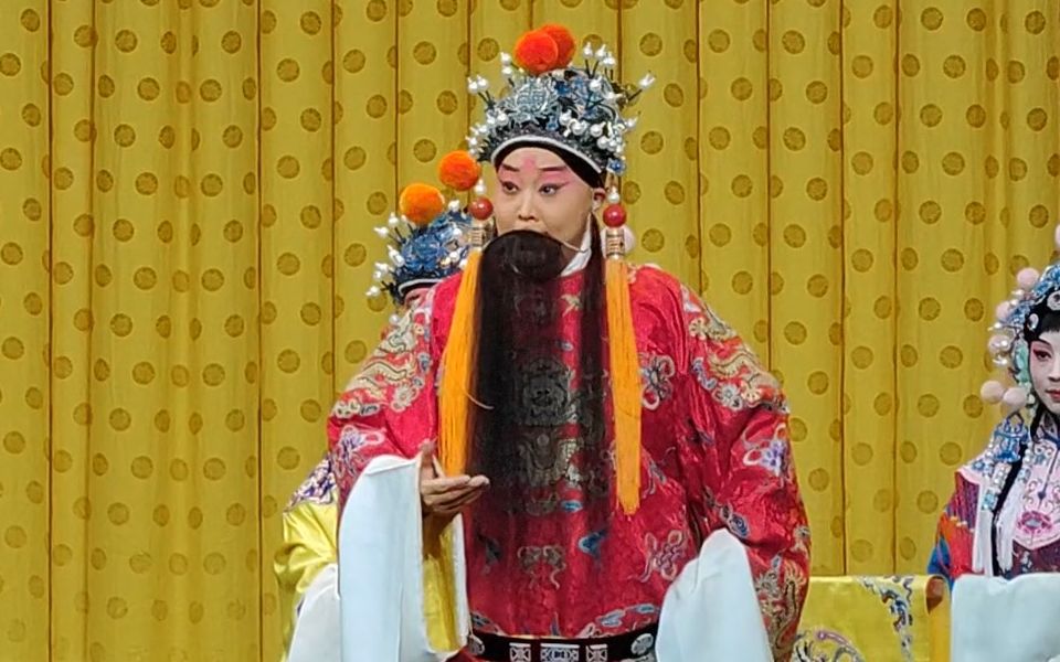 [图]谭筱羽 朱强 陈俊杰 谭小令《龙凤呈祥》“太后吴侯坐佛殿”