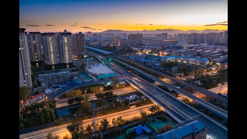 尼康d7100 石家庄北二环延时练习1