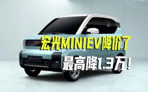 Download Video: 神车五菱宏光MINI EV最多降价1.3万元，重新回到了2万元时代