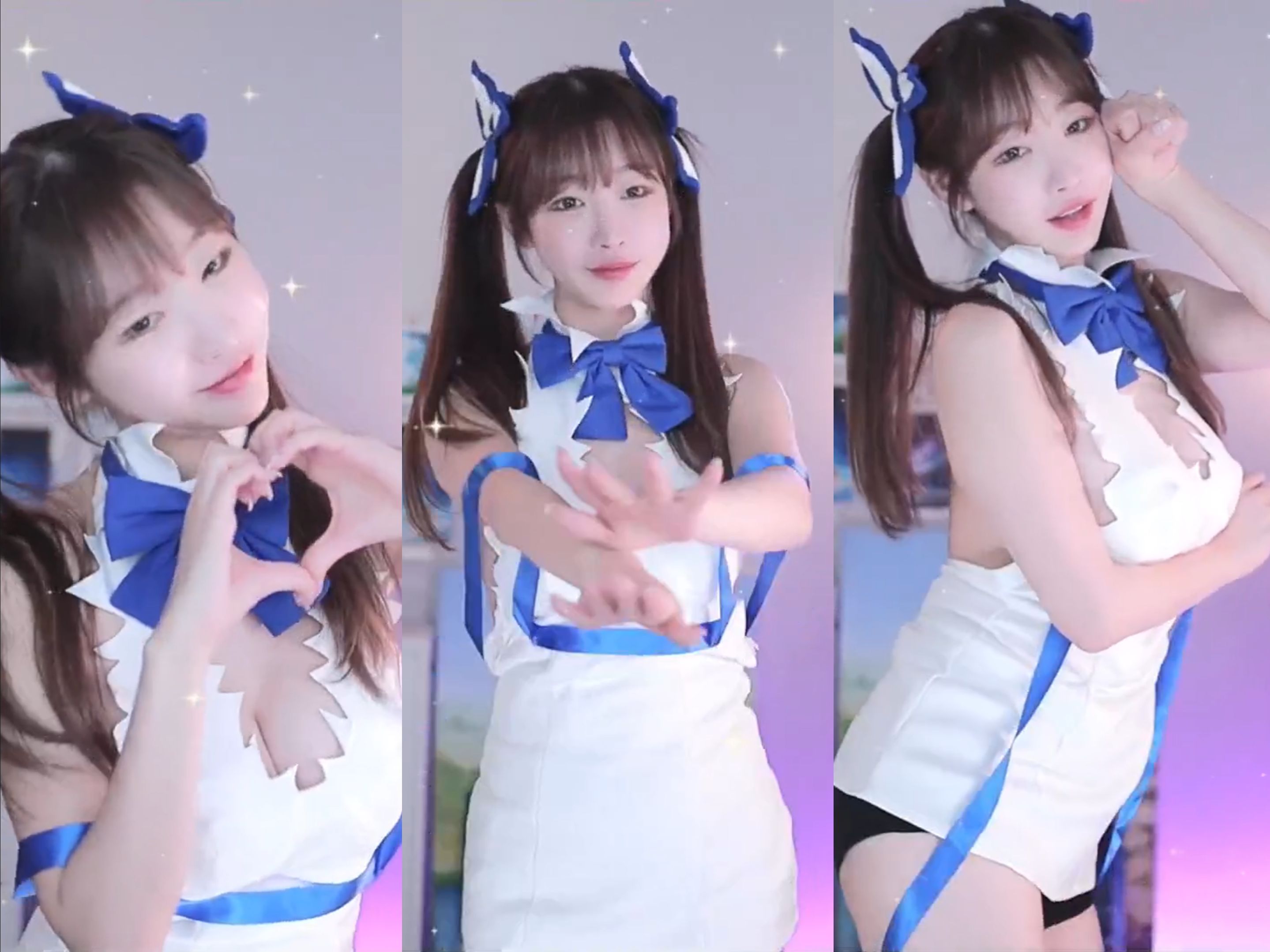 1004ysus 画师妹子赫斯缇雅cos舞蹈练习