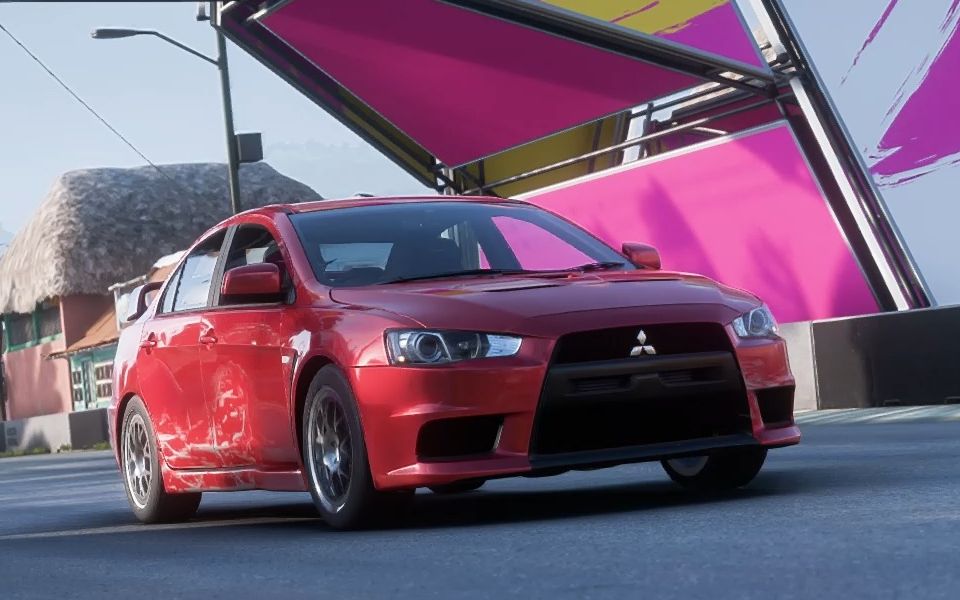 【地平线5】原厂 歌利亚 2008 三菱 lancer evolution x gsr