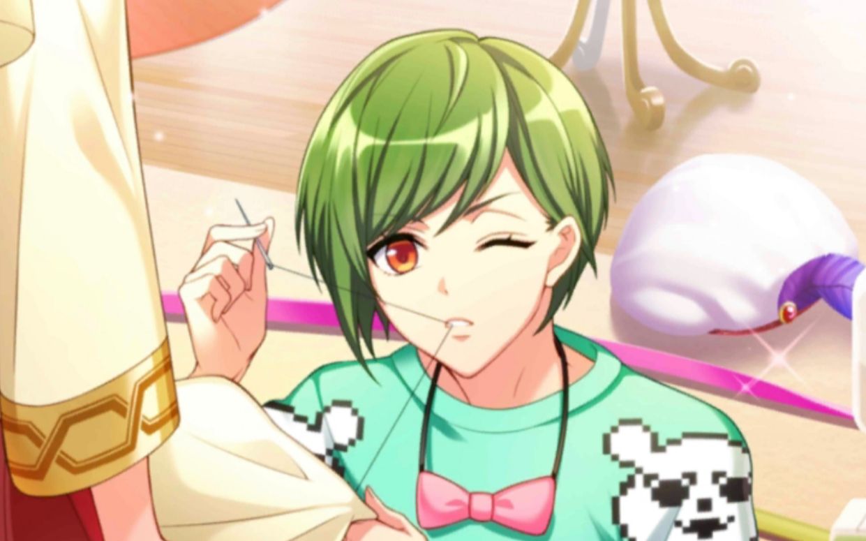 【a3!满开剧团】琉璃川幸ssr「针线摇篮曲」夜路的骑士