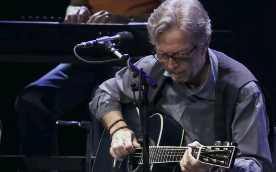 [图]Tears in Heaven - Eric Clapton 吉他之神 埃里克 克莱普顿现场版（1080p）