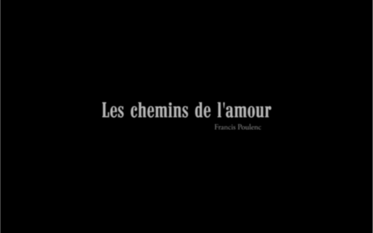 [图]Les chemins de l'amour-F.Poulenc “爱的小径”伴奏