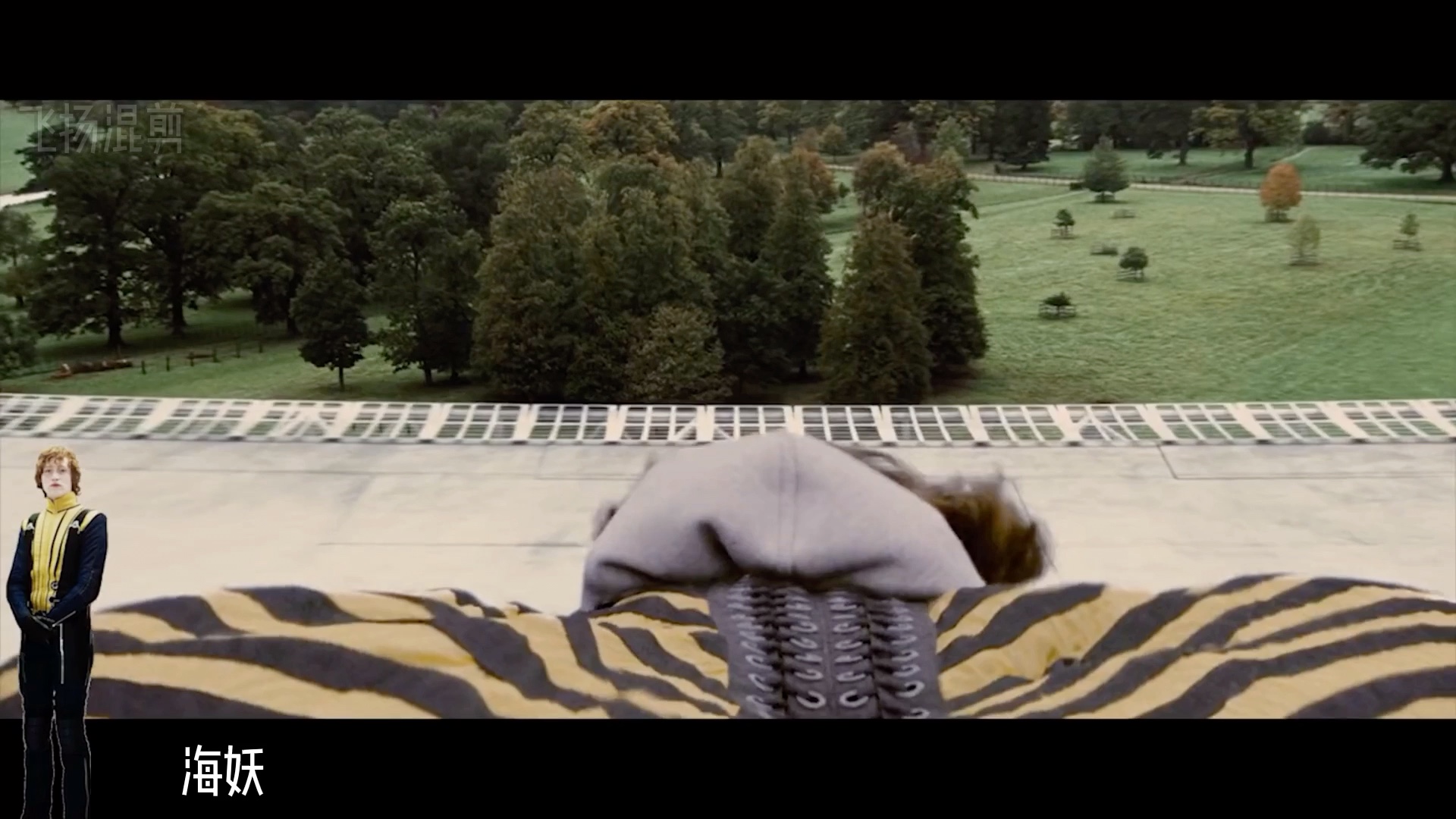 x战警海妖能力展示,靠超音波飞翔不是梦