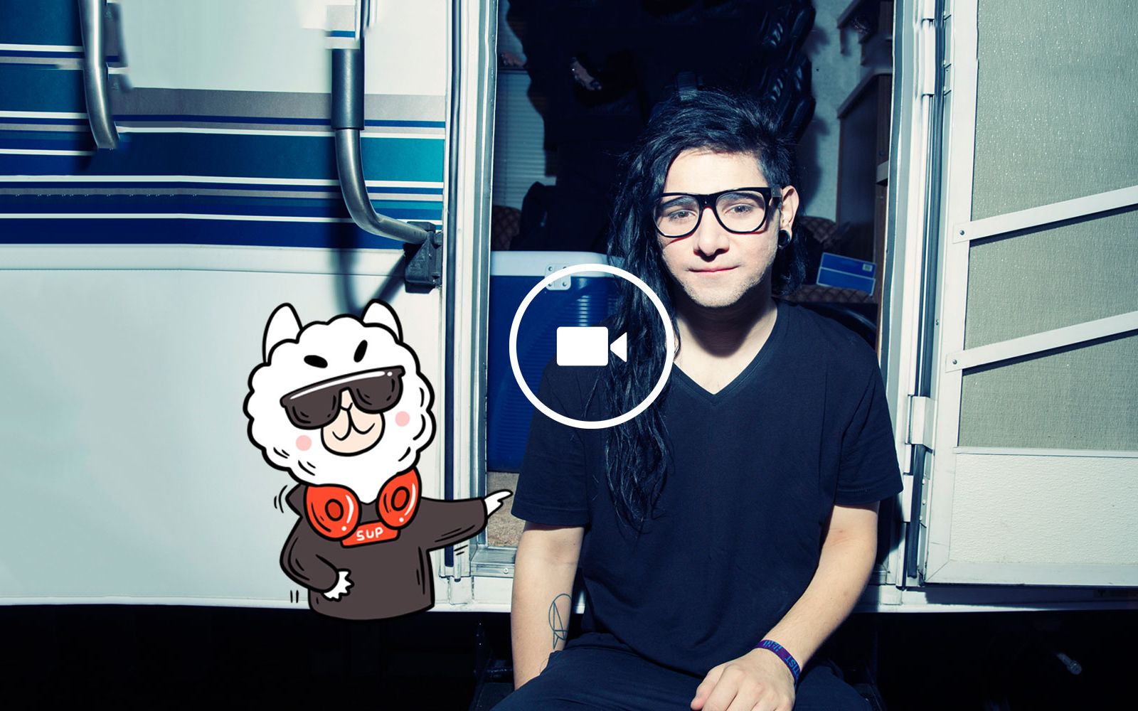 踏过黑暗涅盘重生,永远的大神skrillex_哔哩哔哩 (゜-゜)つロ 干杯