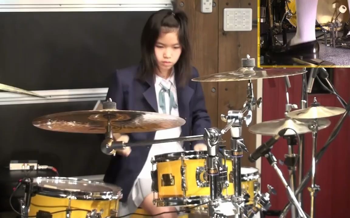 [图]【 K-ON!! 】 けいおん!! GO! GO! MANIAC (Full) 叩いてみた Drum cover