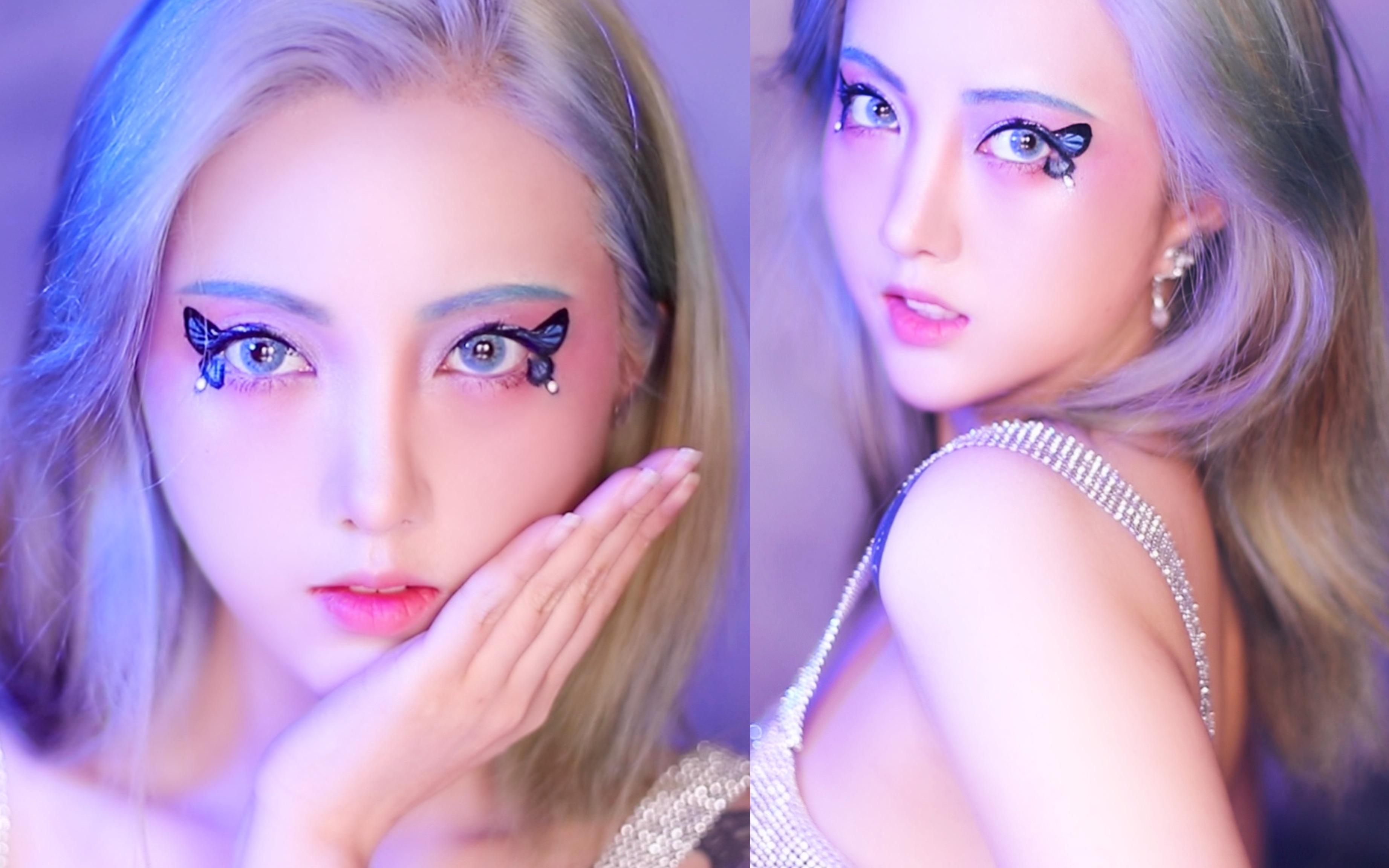 【莫斯】水蜜桃·超仙蝴蝶妆容|仙女下凡啦!