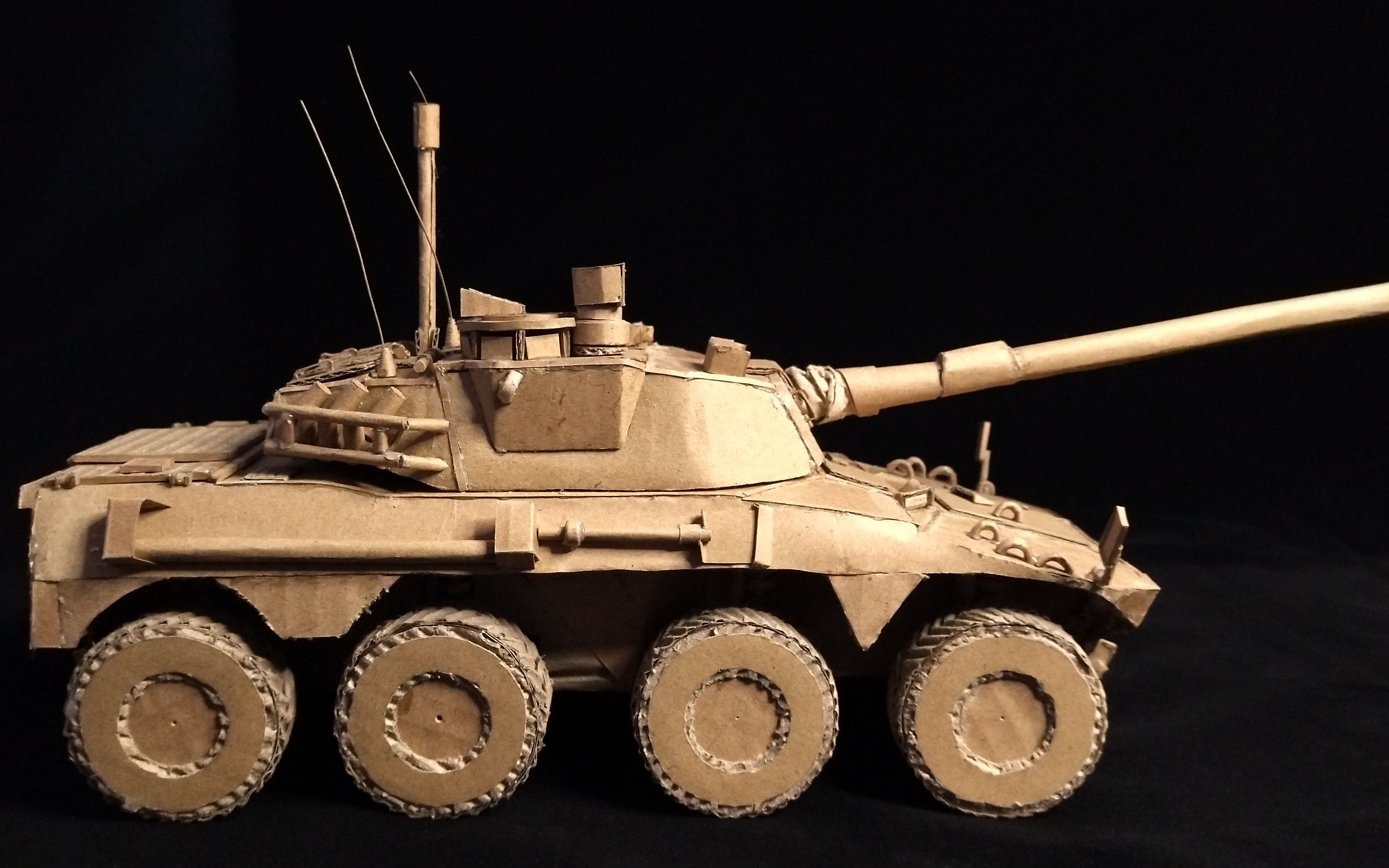 军事模型纸壳作品图片