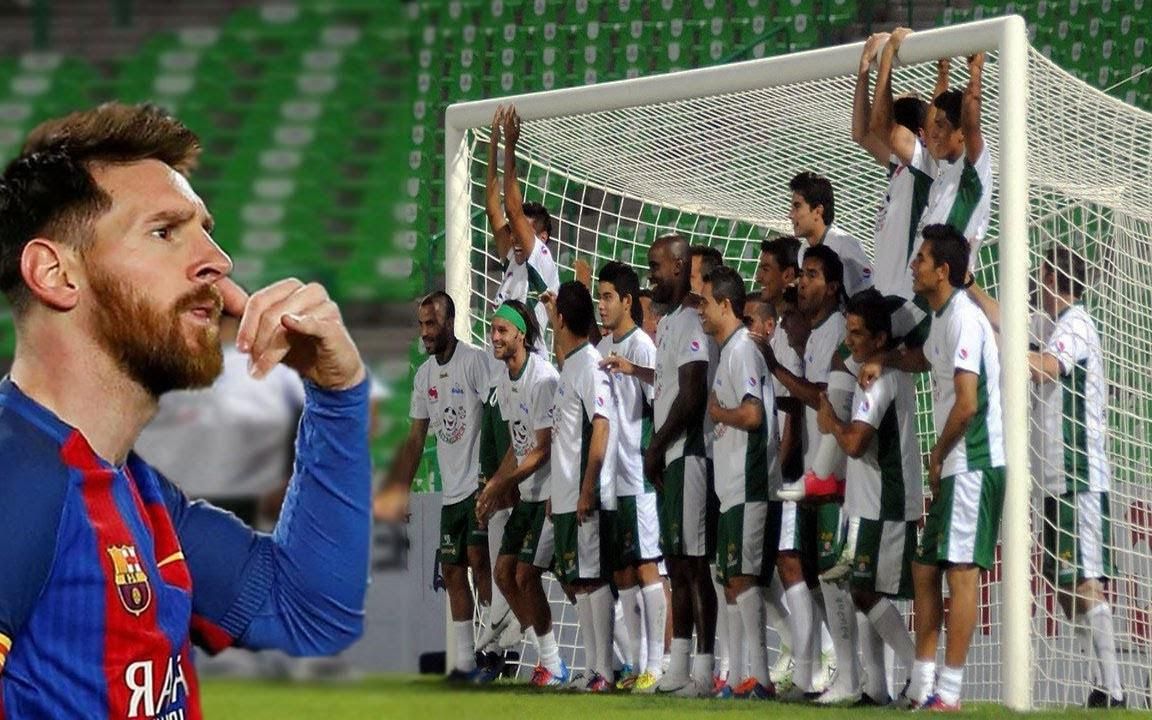 让你开怀大笑的足球人墙