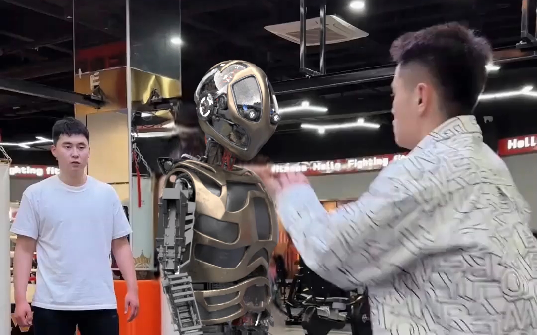 机器人格斗术,实战格斗