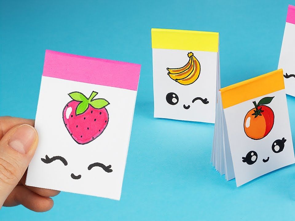 今天我们来制作一个折纸迷你笔记本!