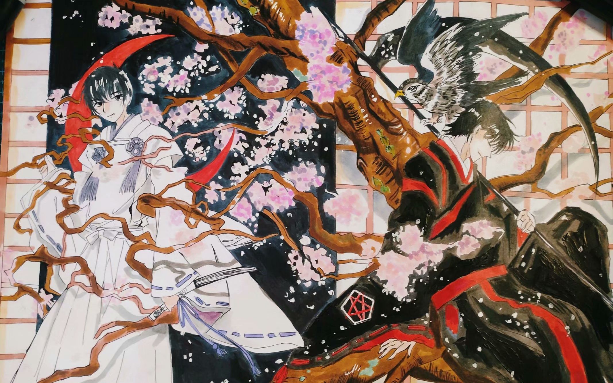 【临摹-东京巴比伦-怀旧向】"世上的确有不可饶恕的罪,但绝对没有不能