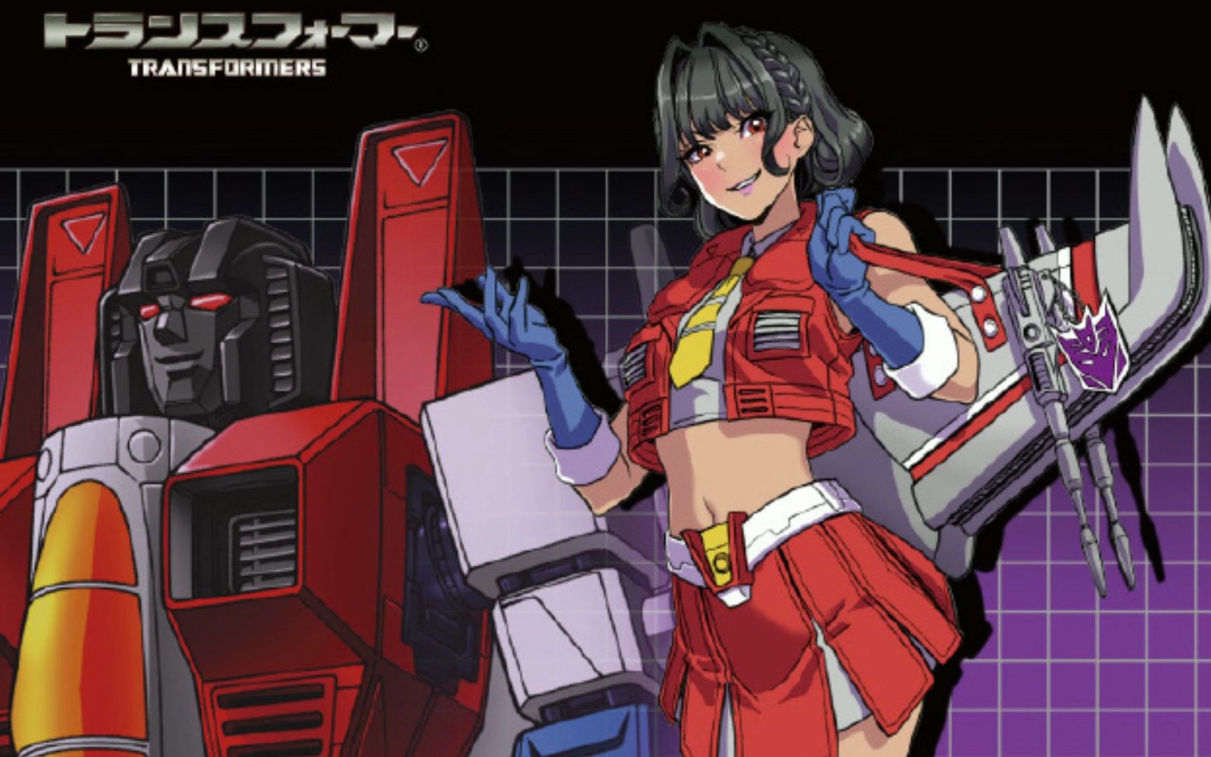 寿屋×山下俊也 联名变形金刚美少女系列 1/7 红蜘蛛公布 暗黑柱实物