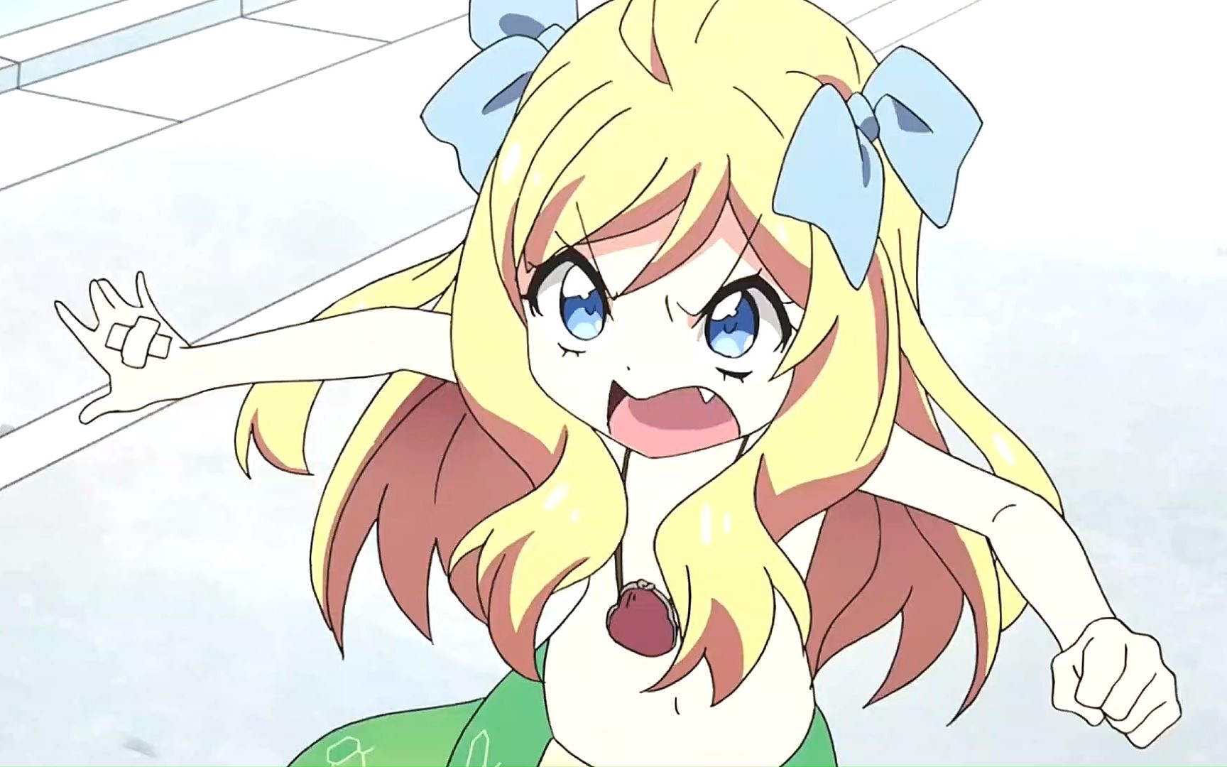 小邪神扯下天使之环,啃着嘎嘣脆吞了下去,竟秒变超级赛亚人