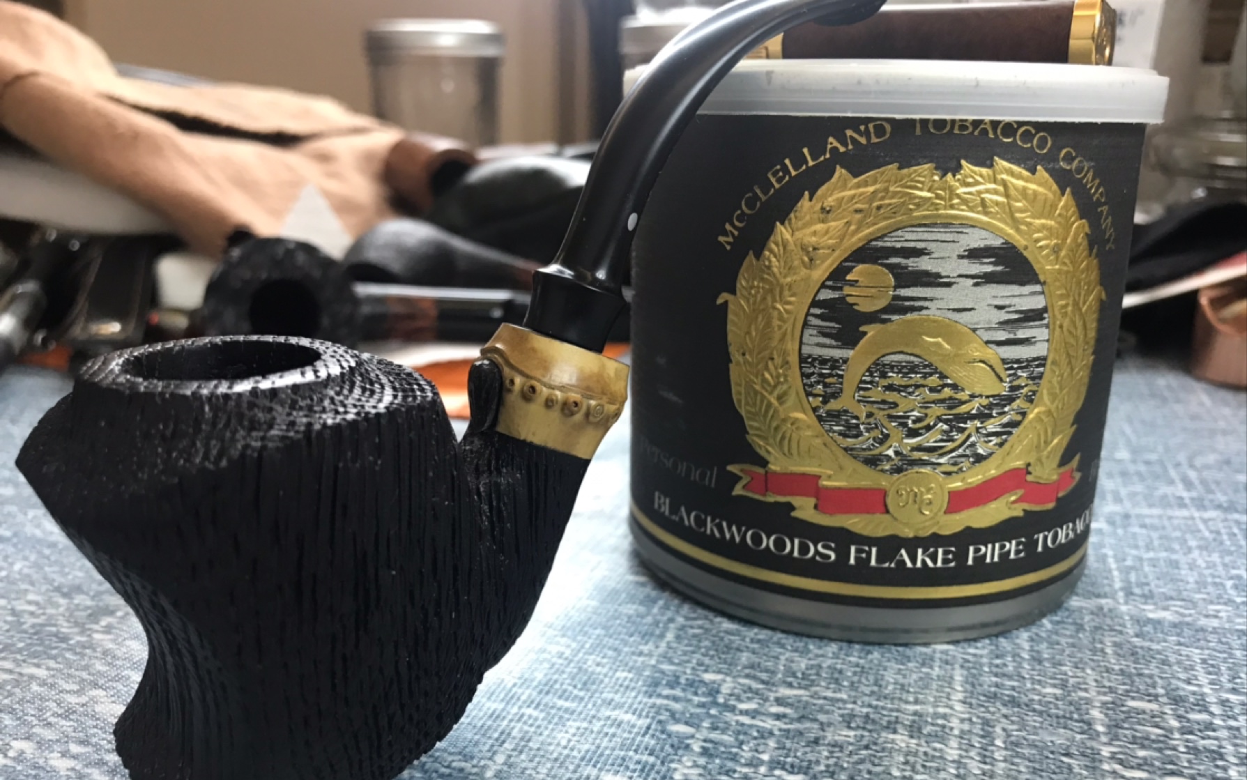 mcclelland blackwoods flake 麦克利兰黑森林切片,搭配志明沼泽橡木