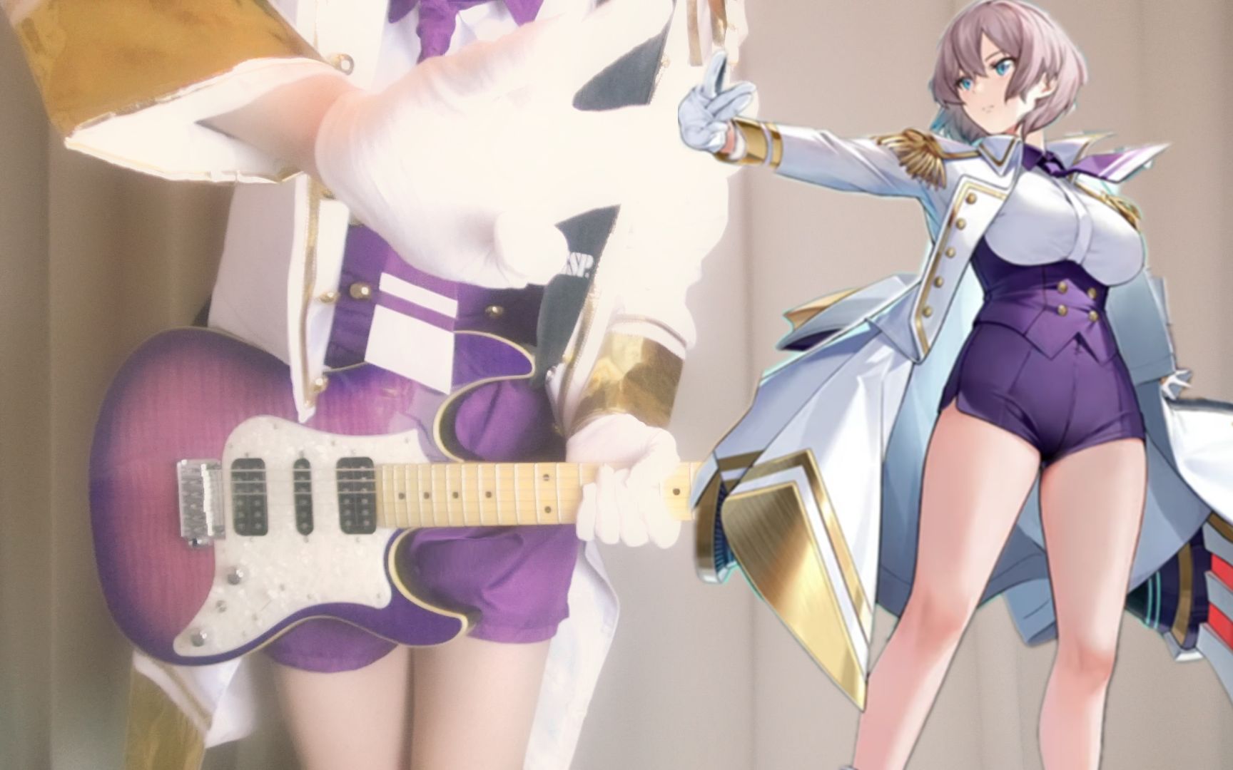 电吉他ssss电光机王貉角色歌doll诹访彩花