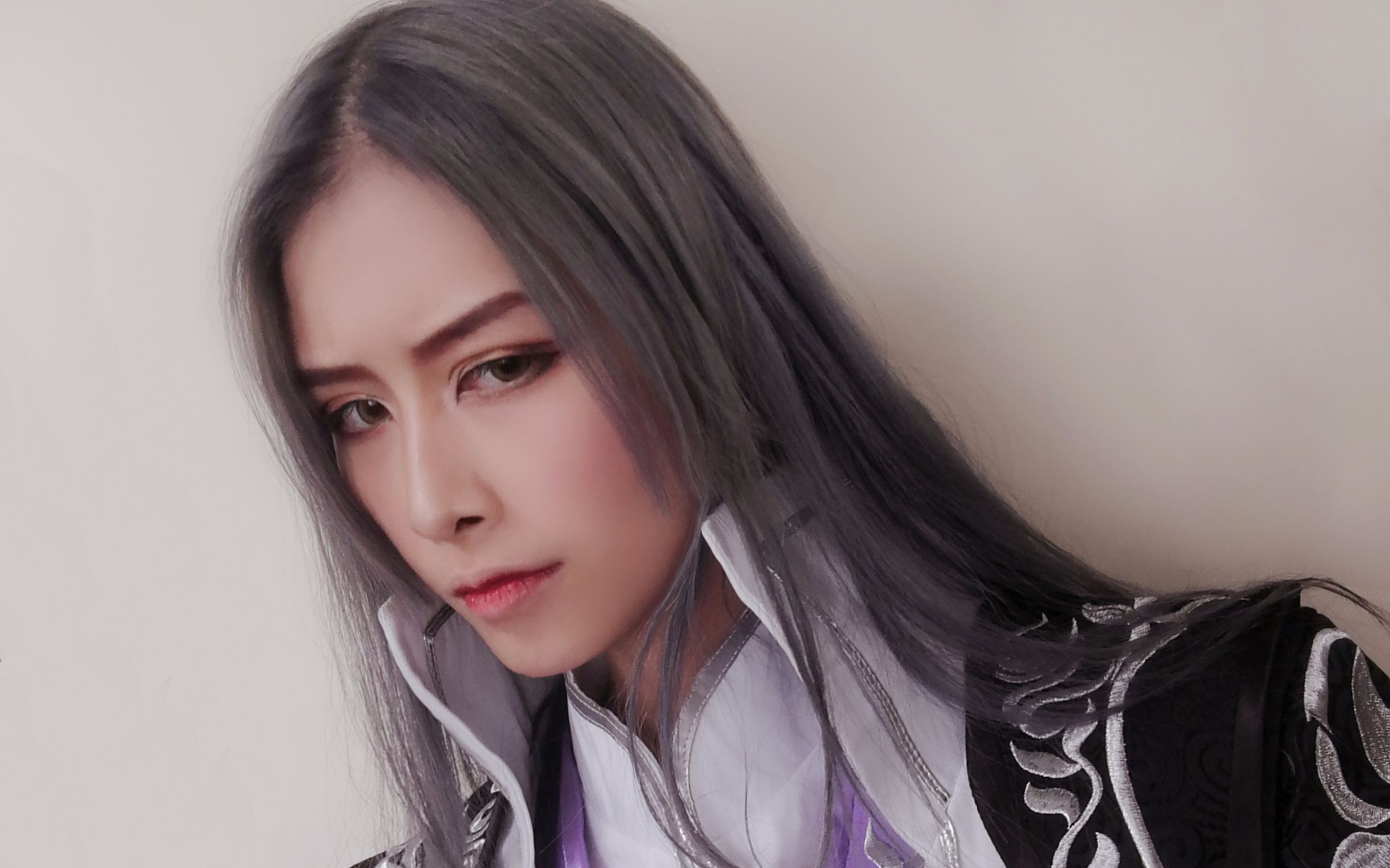 【cos妆面】美少男(bushi)花哥试装过程_哔哩哔哩 (゜-゜)つロ 干杯