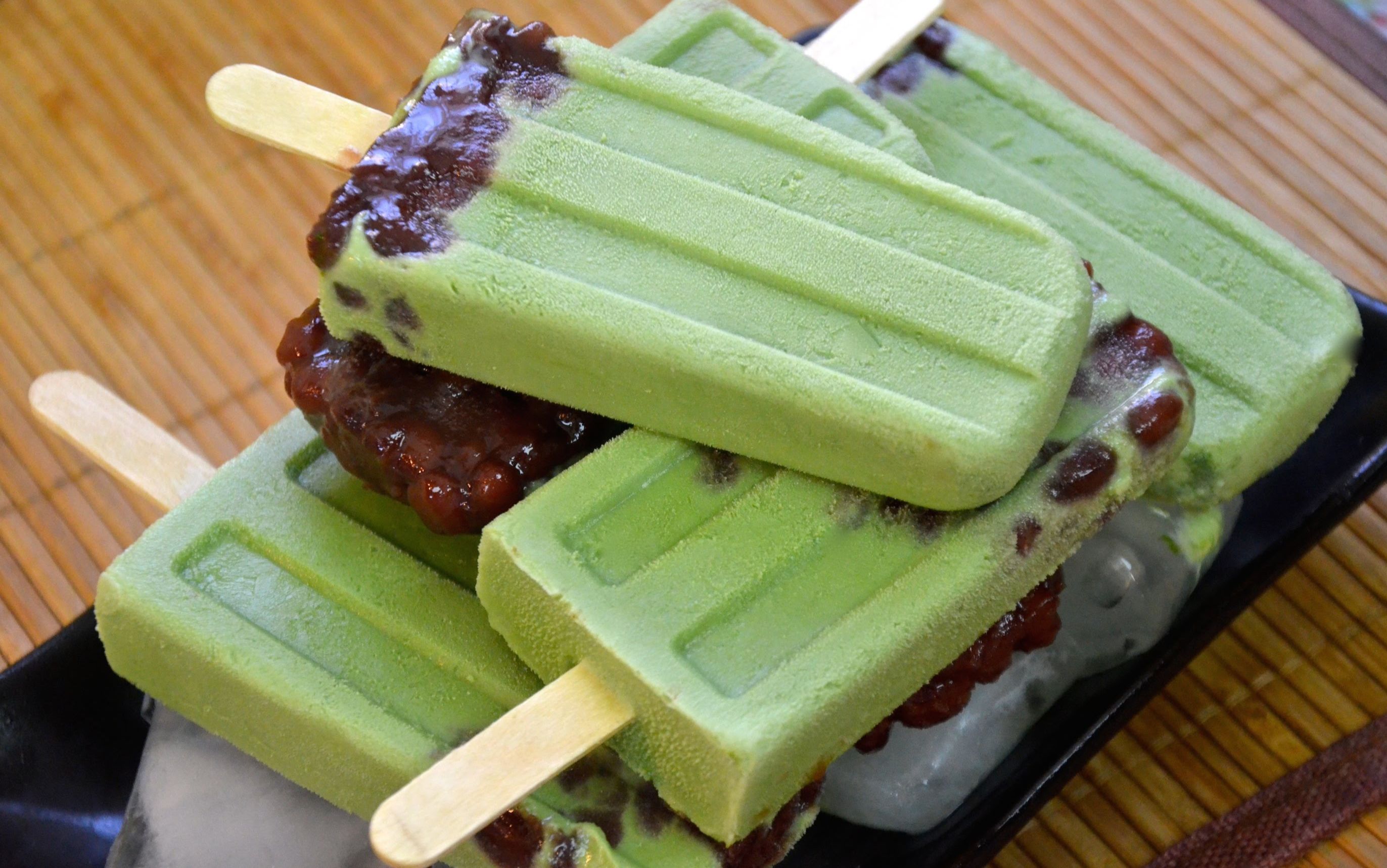 RinS教你做 绿茶冰棒/抹茶冰棒How to Make Green Tea Popsicles哔哩哔哩bilibili