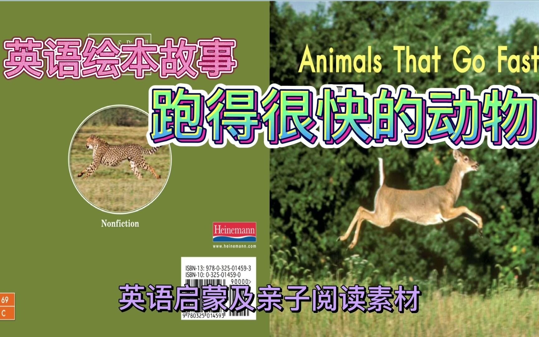 英语绘本故事《Animals That Go Fast》哔哩哔哩bilibili