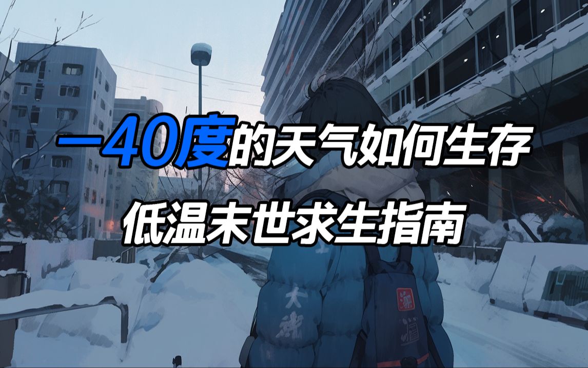 [图]-40度的天气如何生存，低温末世求生指南