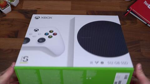 主机开箱 Xbox Series S 开箱初始设置 哔哩哔哩 Bilibili