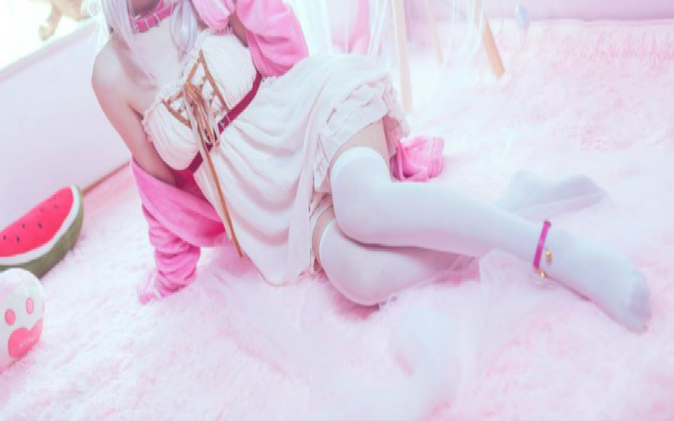 [图]【cos合集】小姐姐cosplay「K」neko，这样的少女粉色系猫娘要怎么才能拥有呢！