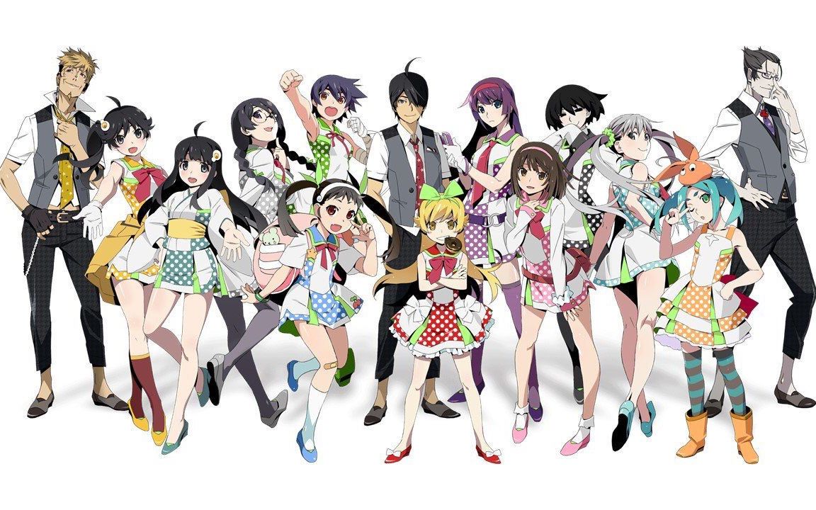 【物语系列十周年纪念/amv】 我 们 的 物 语