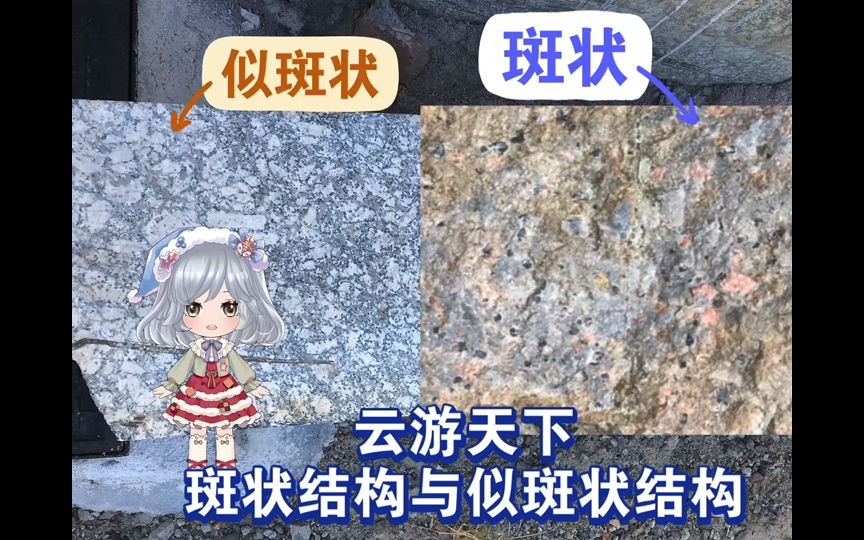 云游天下.斑状结构与似斑状结构