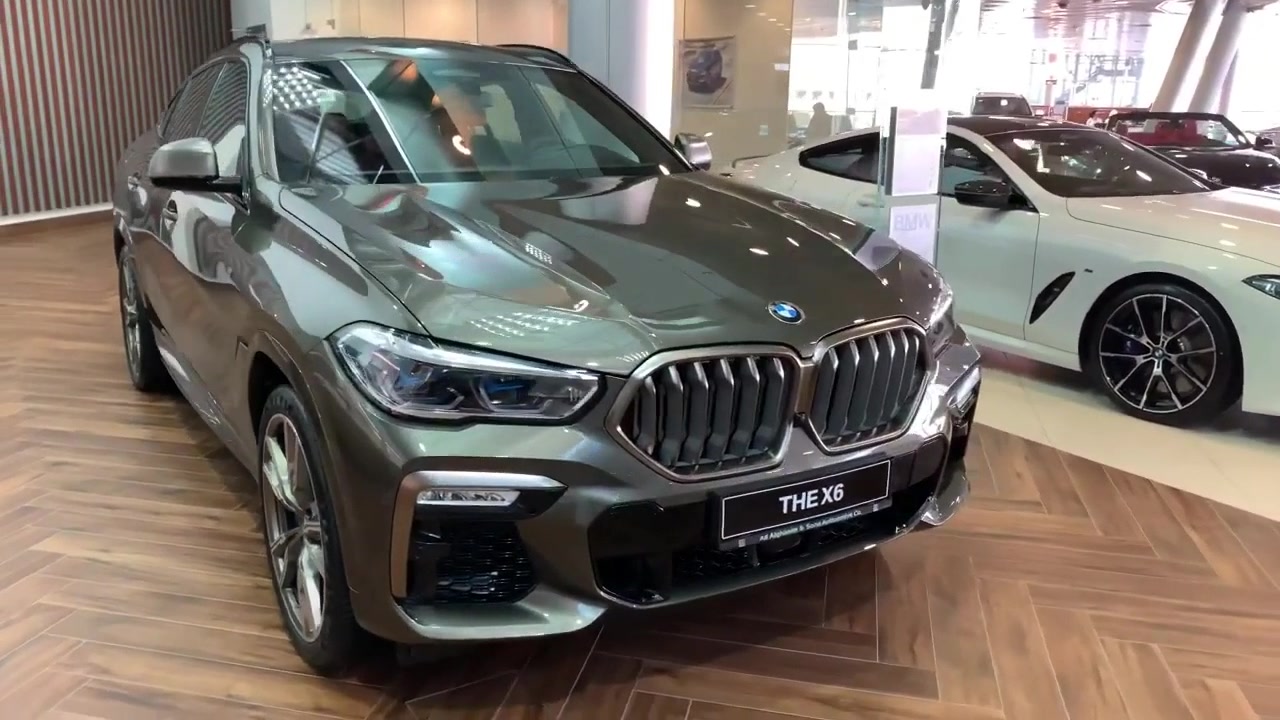 2020款宝马x6到店抢先实拍,近距离了解后,买不买卡宴做个参考