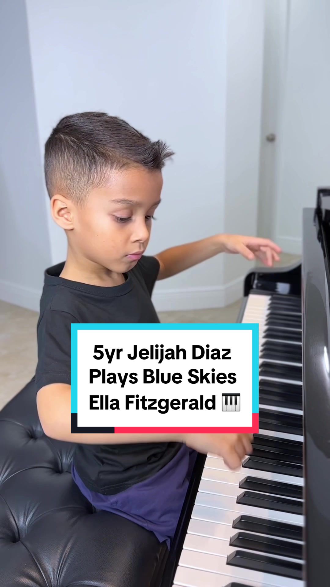 5yr jelijah diaz,演奏ella fitzgerald最喜欢的曲子 "蓝天".