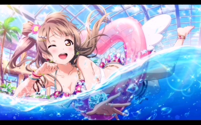 【llas】南小鸟卡面剧情 泳装设计的灵感