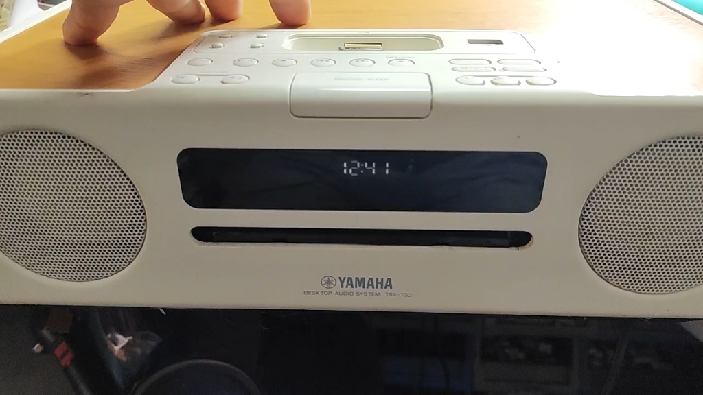 雅马哈桌面音响tsx-130屏幕不显示,显示暗,不岀仓,不读碟维修