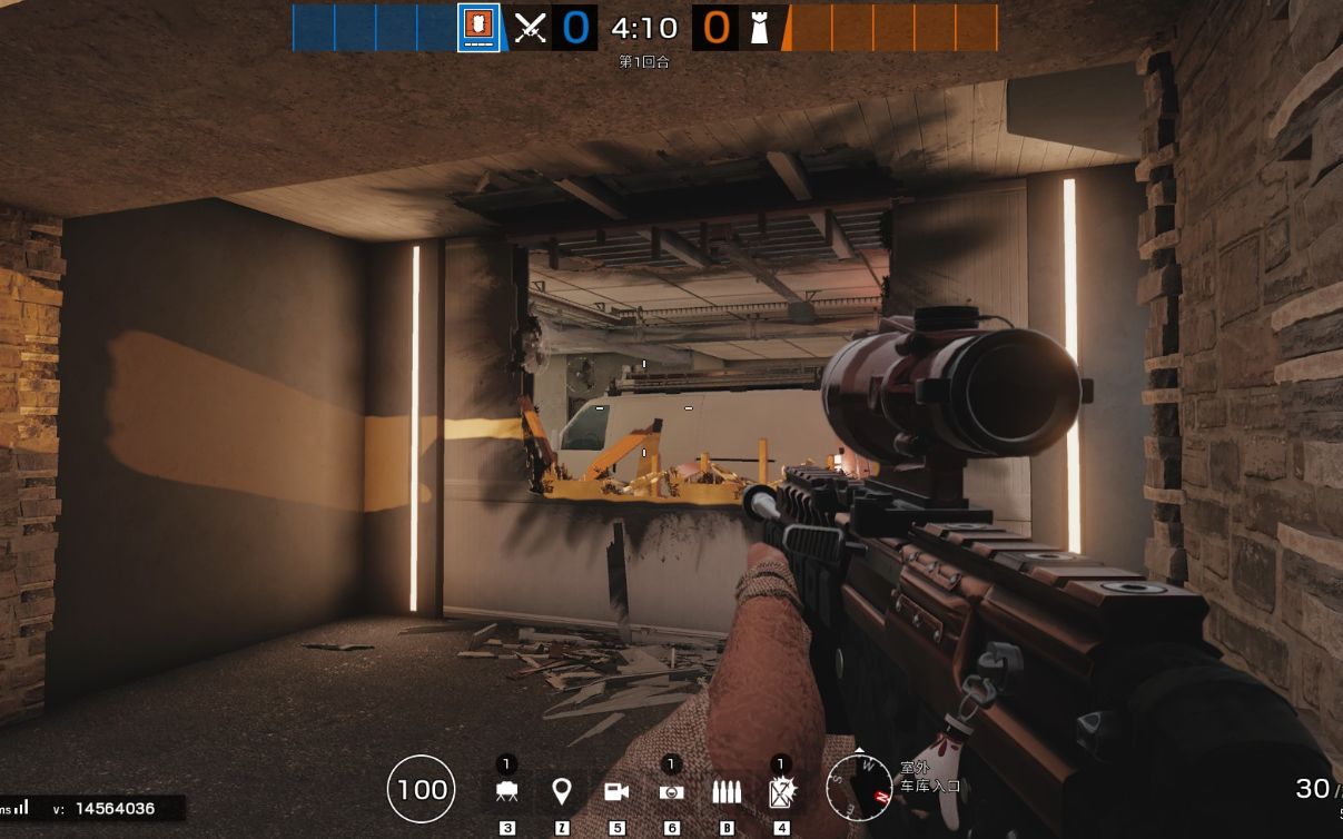 彩虹六号新豪宅热切垂直切位随视频附赠一个缺德阔剑点位