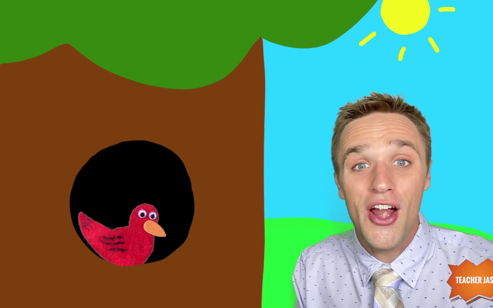 小朋友来和杰森老师学英语