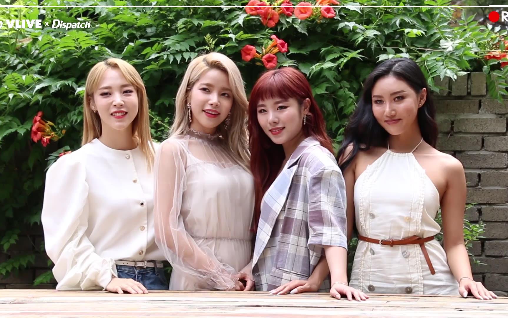 180716 信听妈木 mamamoo comeback 《red moon》dispatch花絮