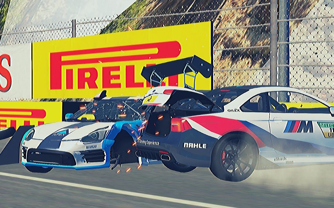 beamngdrive赛车碰撞事故32carmightyvids