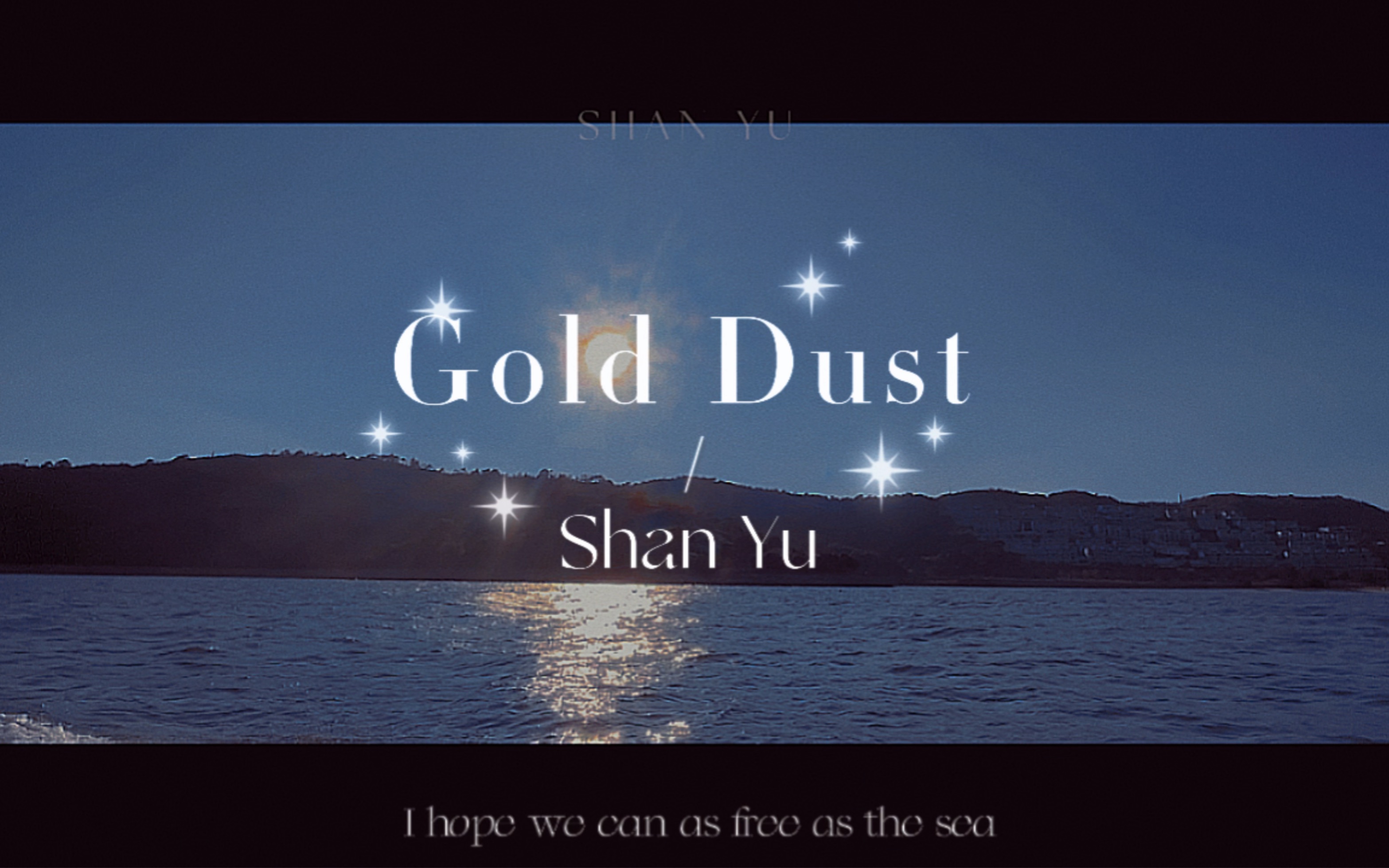 [图]【波光Gold Dust】“I hope we can as free as the sea.”（戴耳机）