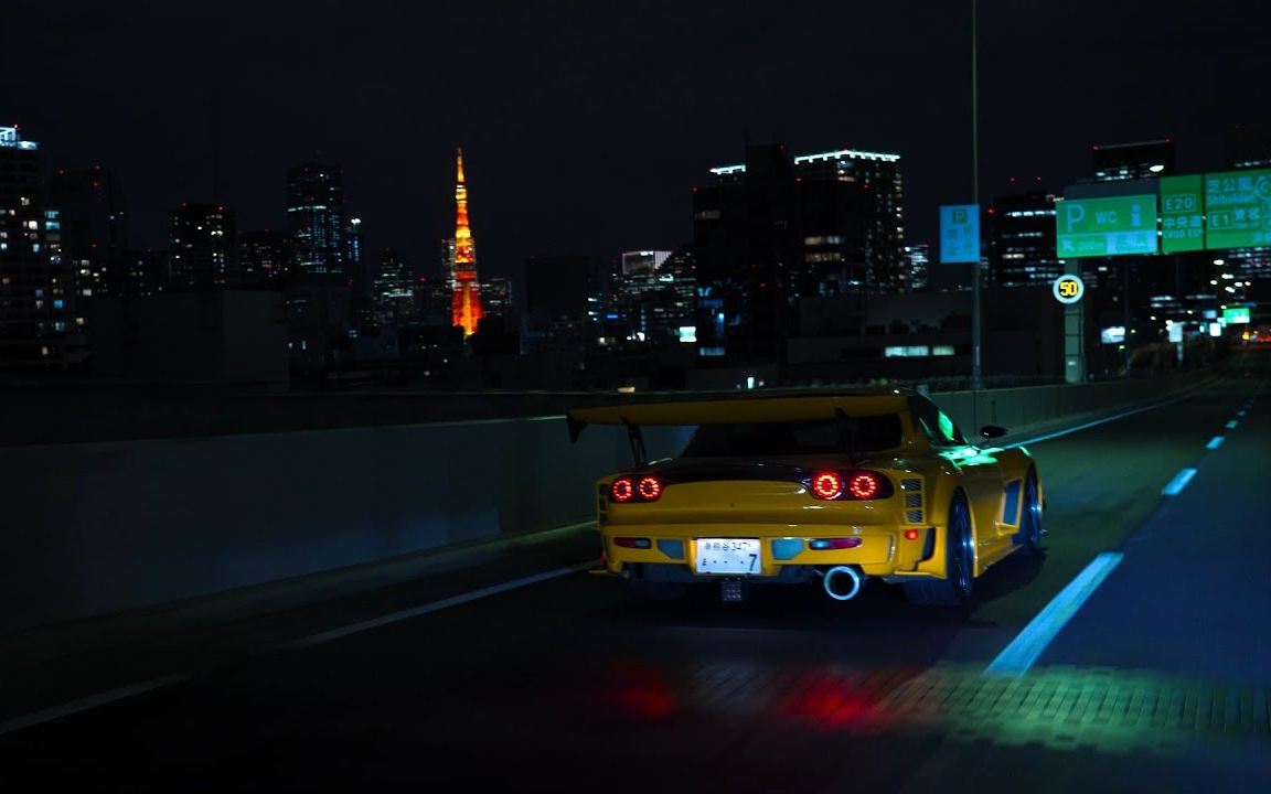 【jdm】night of the rx-7s. tokyo, jp 4k