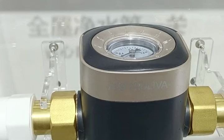 沁园最新上市 黑金前置过滤器实体店实拍 净水器品牌