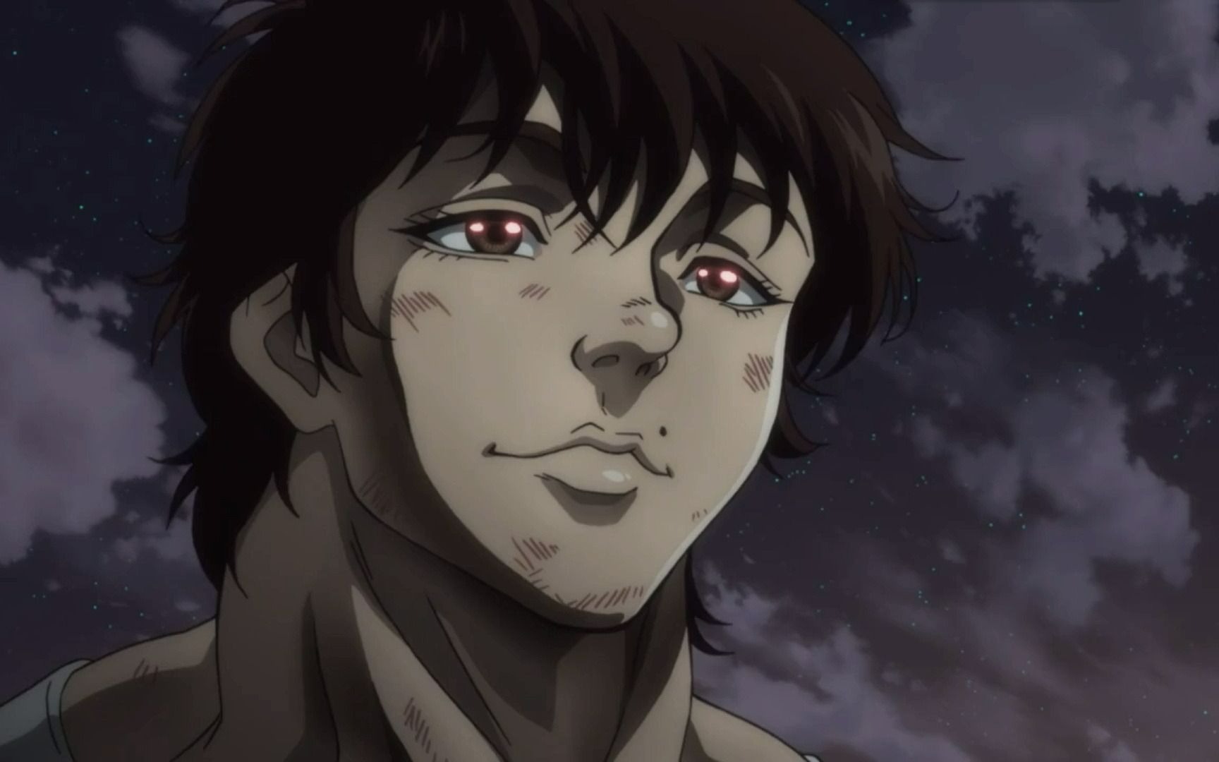 范马刃牙打空拳吓到小学生,世界最强高中生的热身