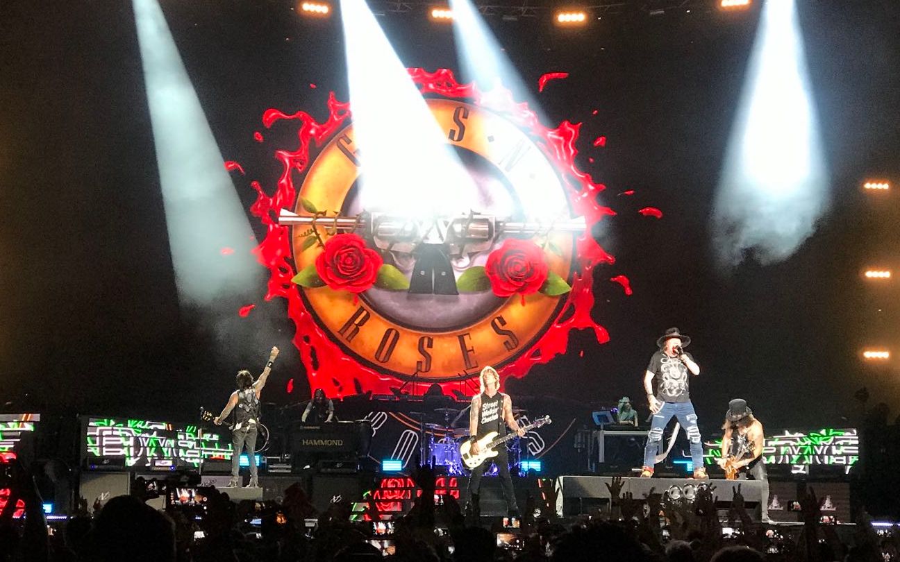 2017gunsnroses世界巡演新加坡站枪花新加坡演唱会
