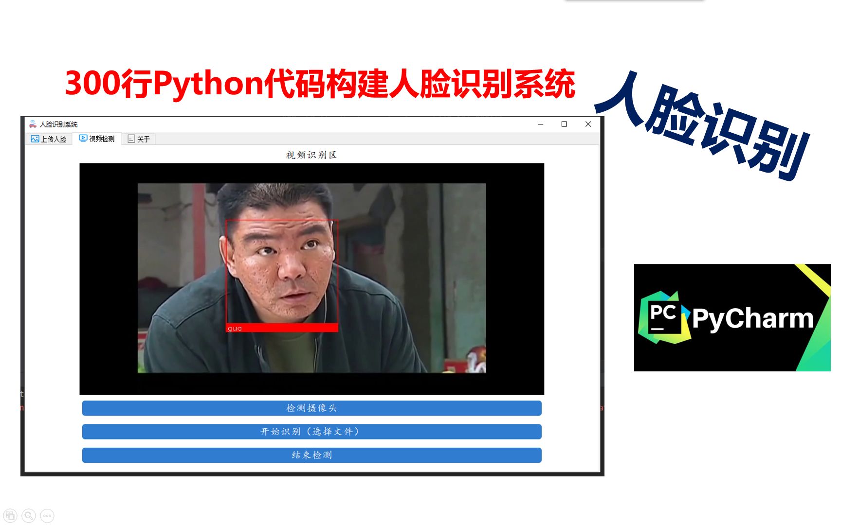 【大作业06】教你用300行代码实现人脸识别系统哔哩哔哩bilibili