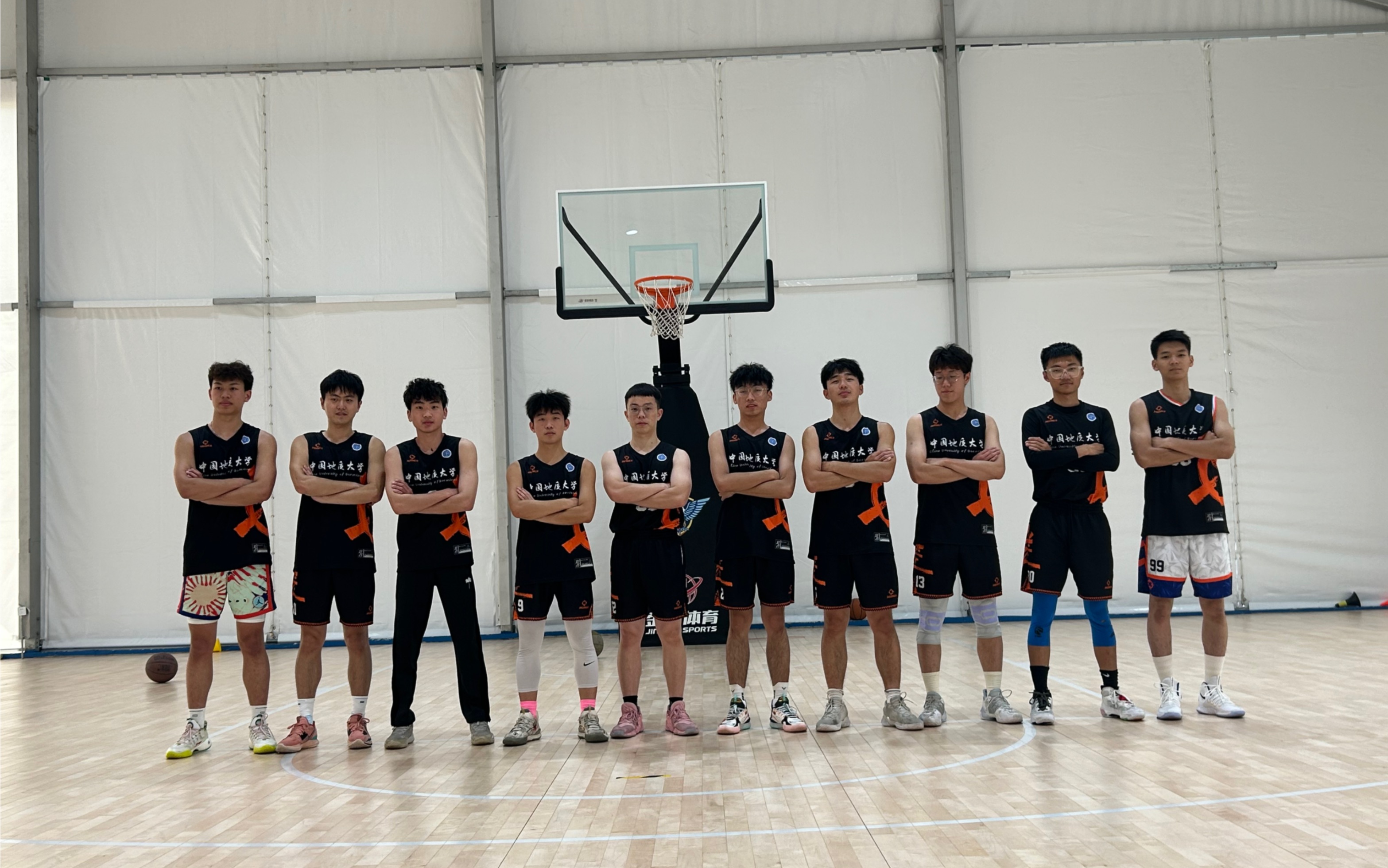 2023年地学院篮球队毕业季告别战上半场