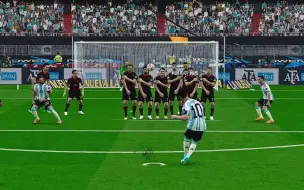 Descargar video: 【PES2021世界杯】当2022冠军阿根廷 VS 2014冠军德国  世界杯赛事阵容比赛游戏画面