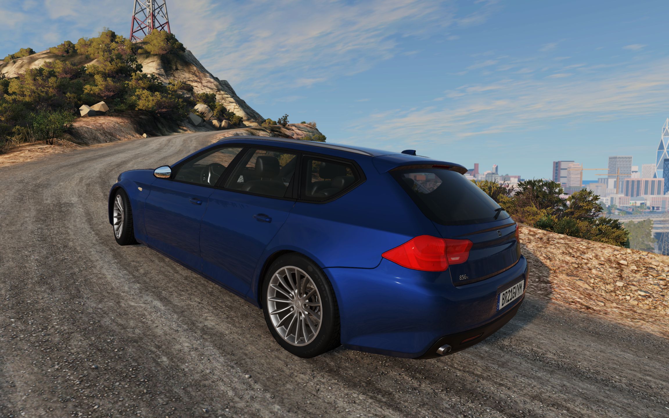 [bng]右舵etk800跑山(试驾)_哔哩哔哩bilibili