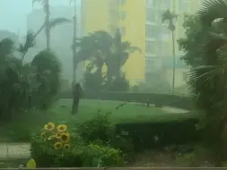 Скачать видео: 海口西海岸一楼直击摩羯。。。（窗户从中午震到现在